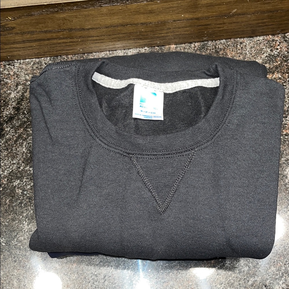Russell Athletic Black Crewneck Sweater